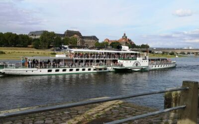 Auf der Elbe unterwegs