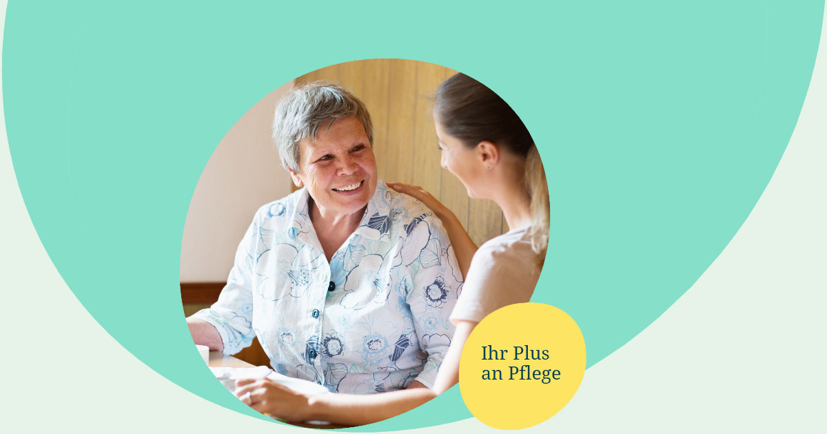 Unser Plus an Pflege